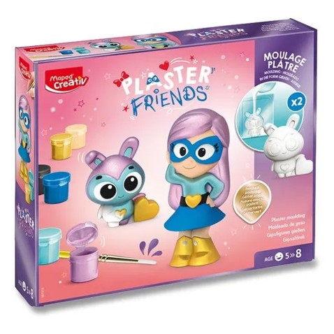 Kreativní sada Maped Plaster Friends - Superhrdinka