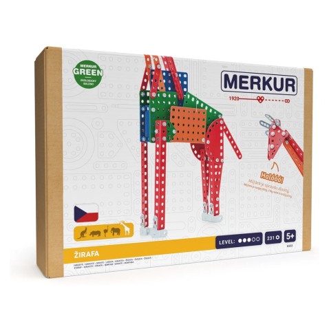 Merkur - ZOO - Žirafa - 231 dílků