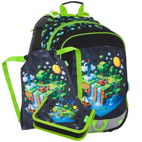 Školní batoh Bagmaster ALFA 26 B malý set