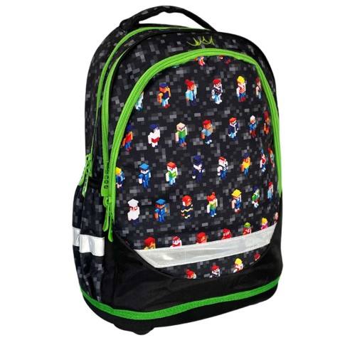 Školní taška pro prvňáčka Reybag Pixel Game