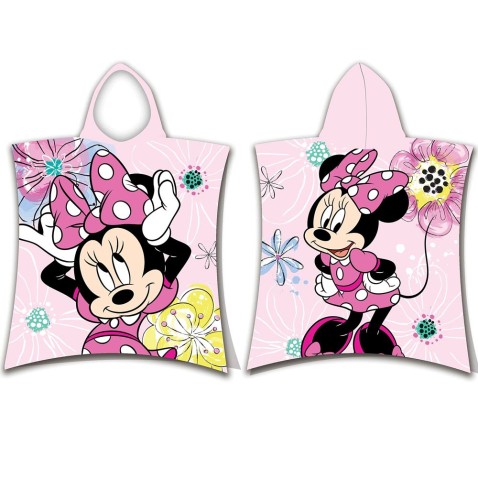 Pončo Minnie pink bow