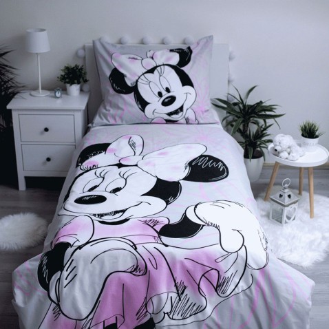 Dívčí povlečení Minnie Beautiful 02