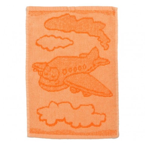 Dětský ručník Plane orange