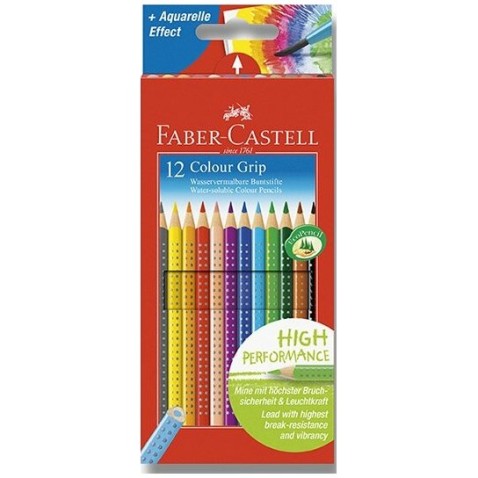 Pastelky Faber-Castell Colour Grip 12 barev
