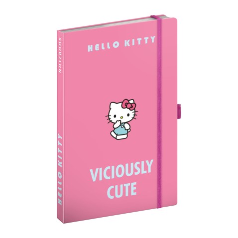 NOTIQUE Notes Hello Kitty, linkovaný, 13 x 21 cm