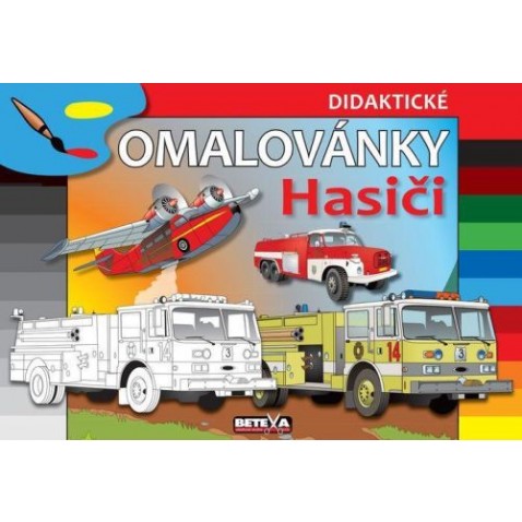 Didaktické omalovánky Hasiči