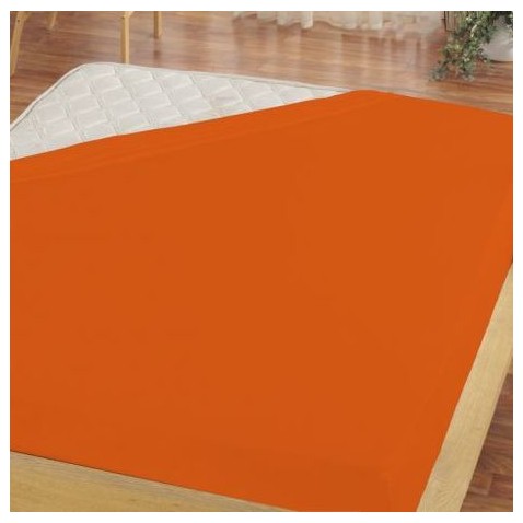 Prostěradlo Matějovský Oranžové Froté 100x200