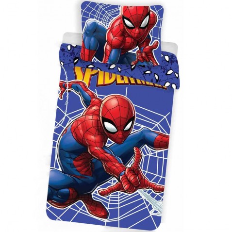 Dětské povlečení Spiderman svítící efekt