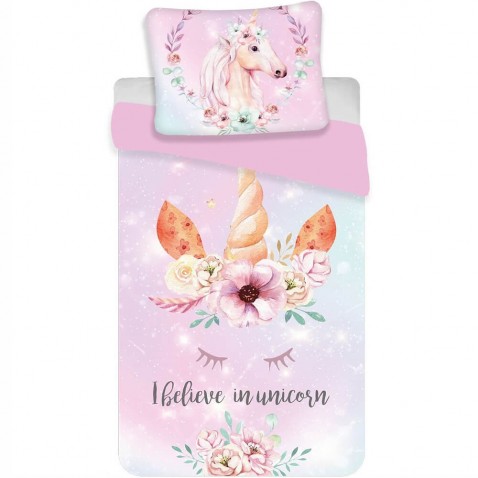 Povlečení Unicorn pink