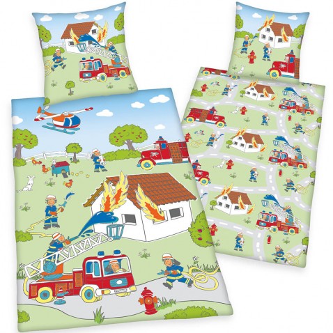 Dětské povlečení Hasiči