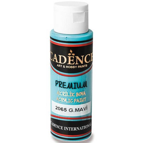 Akrylové barvy Cadence Premium 70ml azurová