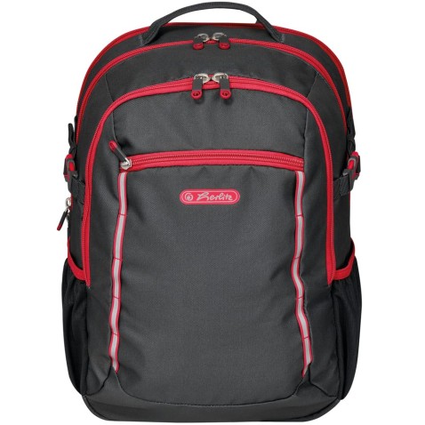 Školní batoh Herlitz Ultimate Černo - červený