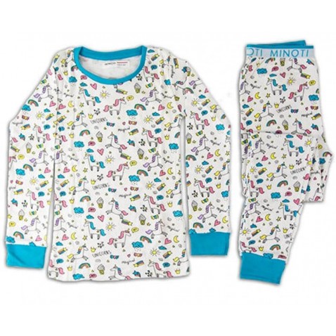 Dětské pyžamo Minoti Jednorožci