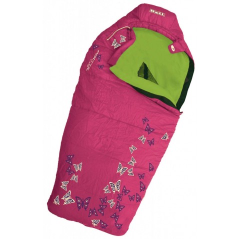 Dětský spacák PATROL LITE L Fuchsia/Lime