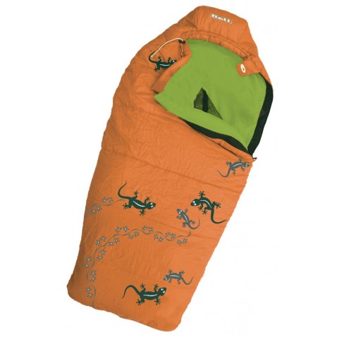 Dětský spacák PATROL LITE L Orange/Lime