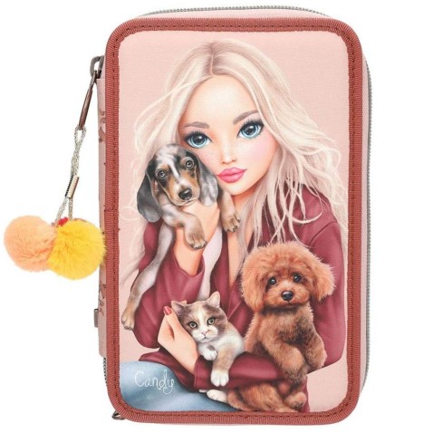 Vybavený penál Top Model Fur Ever Friends, třípatrový