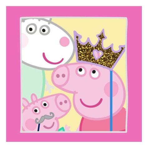 Magický ručníček Peppa Pig Pink