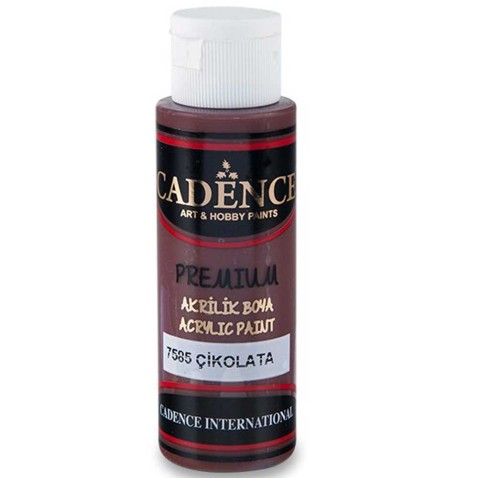 Akrylové barvy Cadence Premium 70ml hnědá