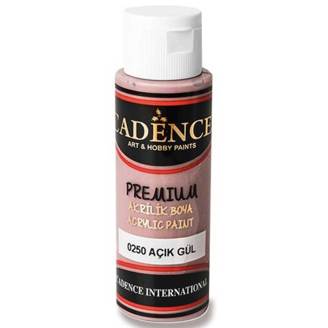 Akrylové barvy Cadence Premium 70ml starorůžová