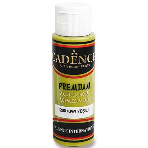 Akrylové barvy Cadence Premium 70ml sv. zelená