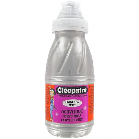 Třpytivý gel Cleopatre 250 ml stříbrný