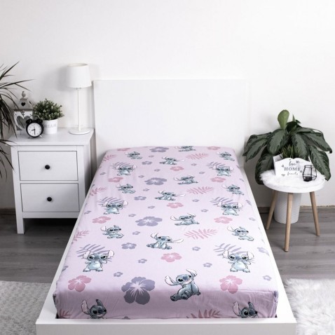 Prostěradlo Lilo and Stitch Pink