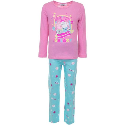 Dívčí pyžamo Prasátko Peppa růžová