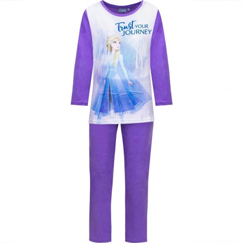 Dívčí pyžamo Ledové království DR fialové