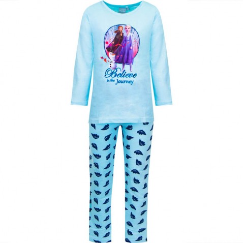 Dívčí pyžamo Ledové království DR světle modré