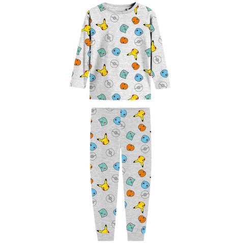 Chlapecké pyžamo Pokémon šedé