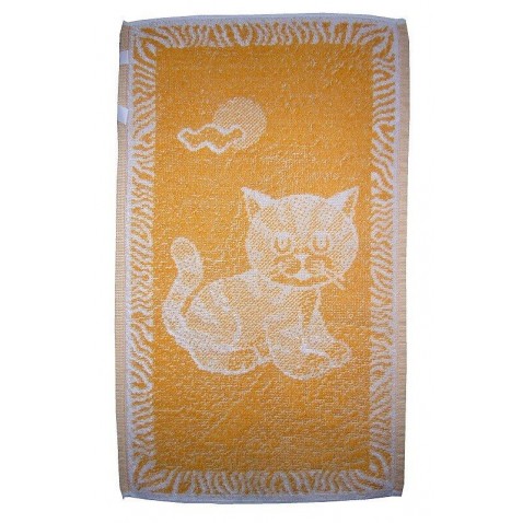 Dětský ručník - Kotě okrové