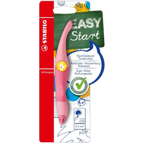 Roller STABILO EASYoriginal pro leváky - pastelově růžový