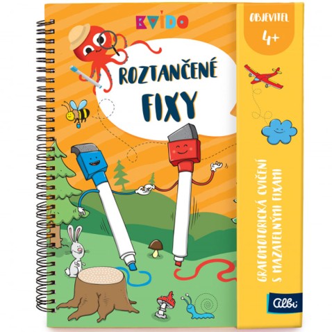 Albi Kvído Roztančené fixy 4+