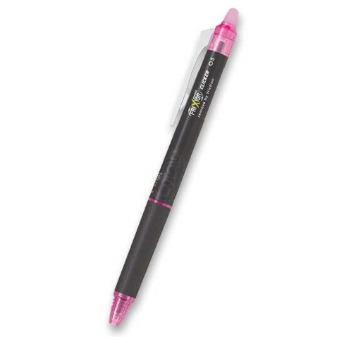 Roller Pilot Frixion Clicker Point F 05 - růžová