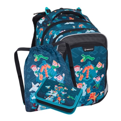 Školní batoh Bagmaster LUMI 24 E malý set