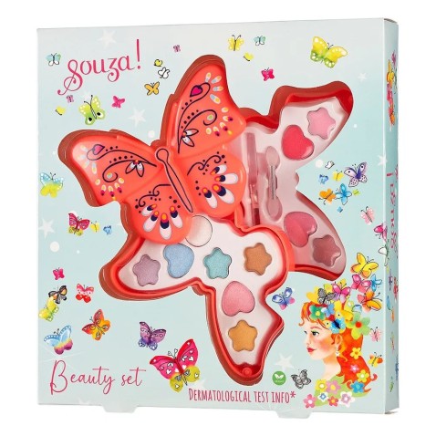 Souza! - Dětský make-up box - motýl