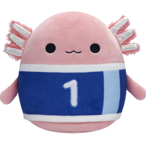 SQUISHMALLOWS Axolotl s fotbalovým dresem - Archie