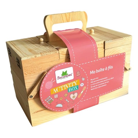 Activity Box - pletení a šití