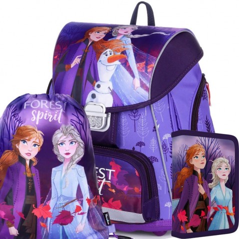 Školní aktovka Premium Ledové království III SET