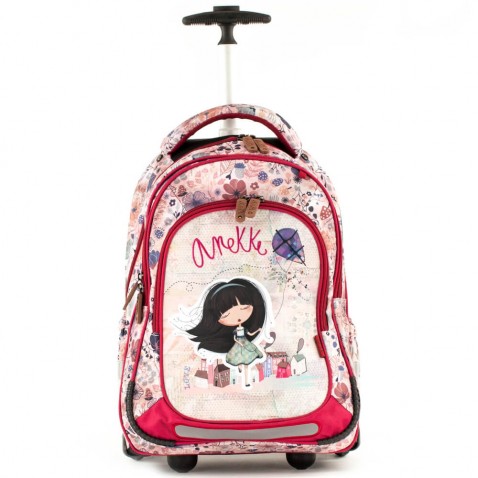 Školní batoh Anekke Love to share na kolečkách