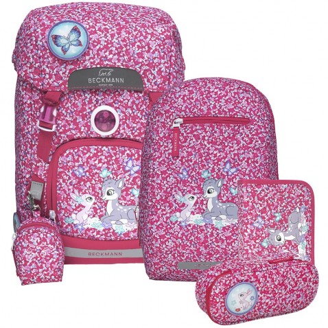 Školní batoh Beckmann Forest Friends 4dílný set