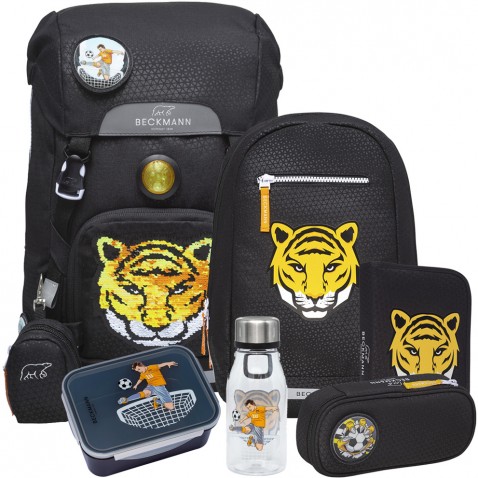 Školní batoh Beckmann Tiger Team Fullset