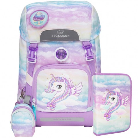 Školní batoh Beckmann Unicorn 2dílný SET