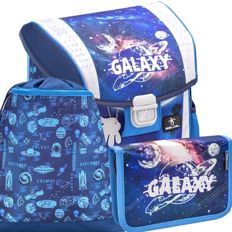 Školní batoh BELMIL 404-20 Astronaut in Galaxy - SET