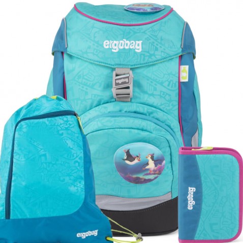 Školní batoh Ergobag prime Tropical SET