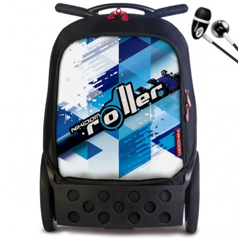 Školní batoh Nikidom Roller Cool Blue na kolečkách