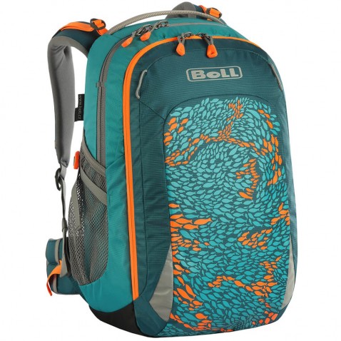 Školní batoh Boll Smart 22 l Artwork Collection Teal - Fish