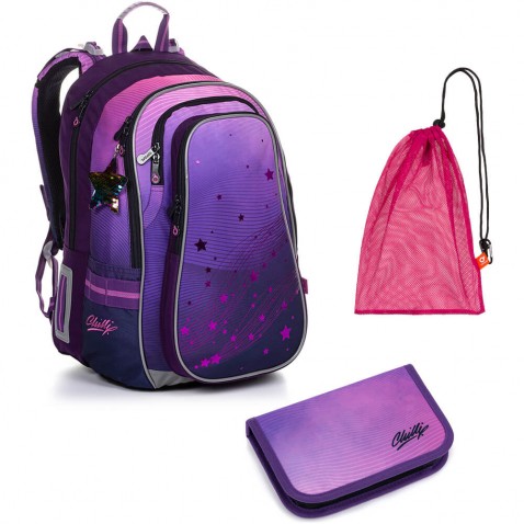 Školní batoh Topgal LYNN 20008 G SET MEDIUM