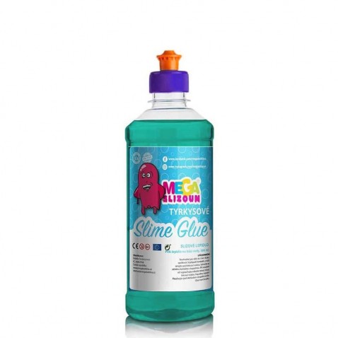 Lepidlo na výrobu slizu 500 ml tyrkysové