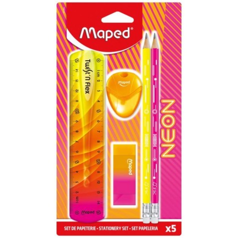 Sada škoních potřeb Maped Neon